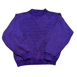 Vintage Geometric Sweater